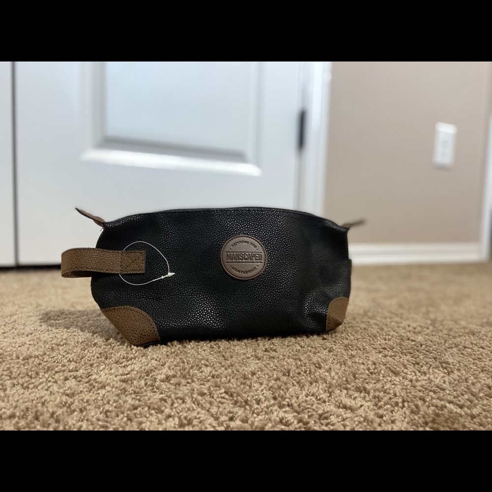 Manscape grooming toiletry bag